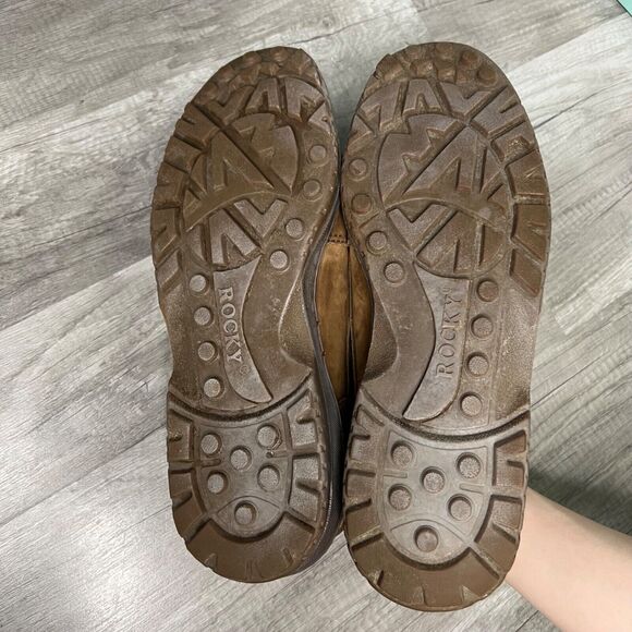 Rocky Mens Gore-Tex Waterproof Suede Casual Hiking Shoes Lace Up Men's 12 - Picture 5 of 10